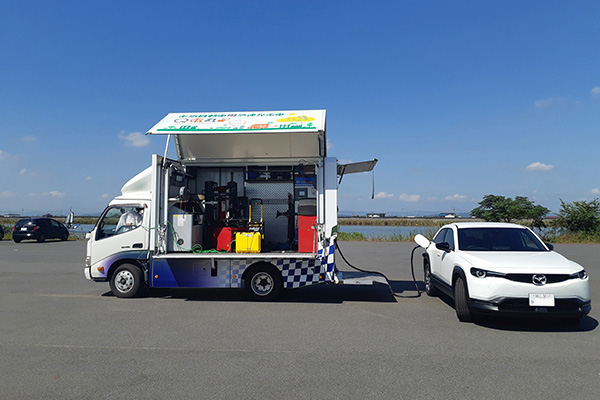 2021年10月岡山県産業財団 なださきレークサイドパーク試乗会