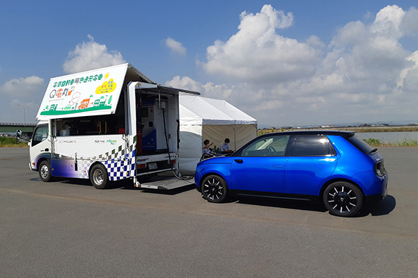 2021年10月岡山県産業財団 なださきレークサイドパーク試乗会