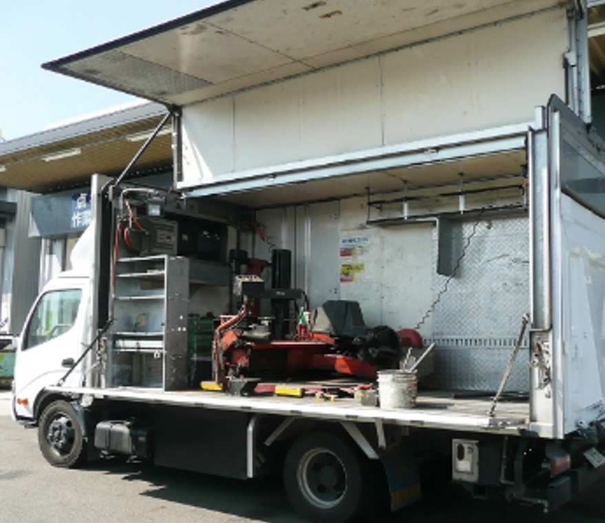 中古タイヤサービスカー販売情報